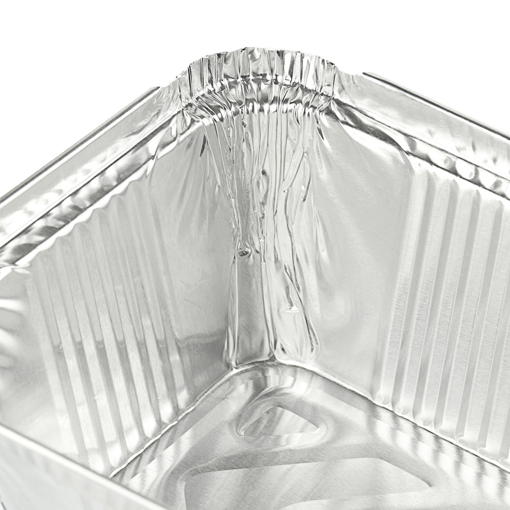 Форма для запекания, алюминиевая фольга, 22x12x5,3см, дно 18x7,8cм, 865мл, L-край, R14L, арт.№ 438-137