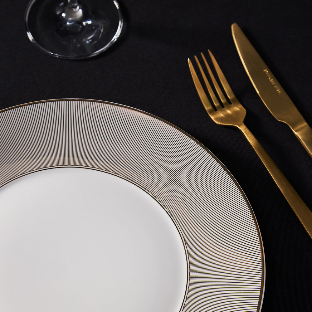 BY COLLECTION White Line Тарелка подстановочная, 26,5см, фарфор, арт.№ 820-814