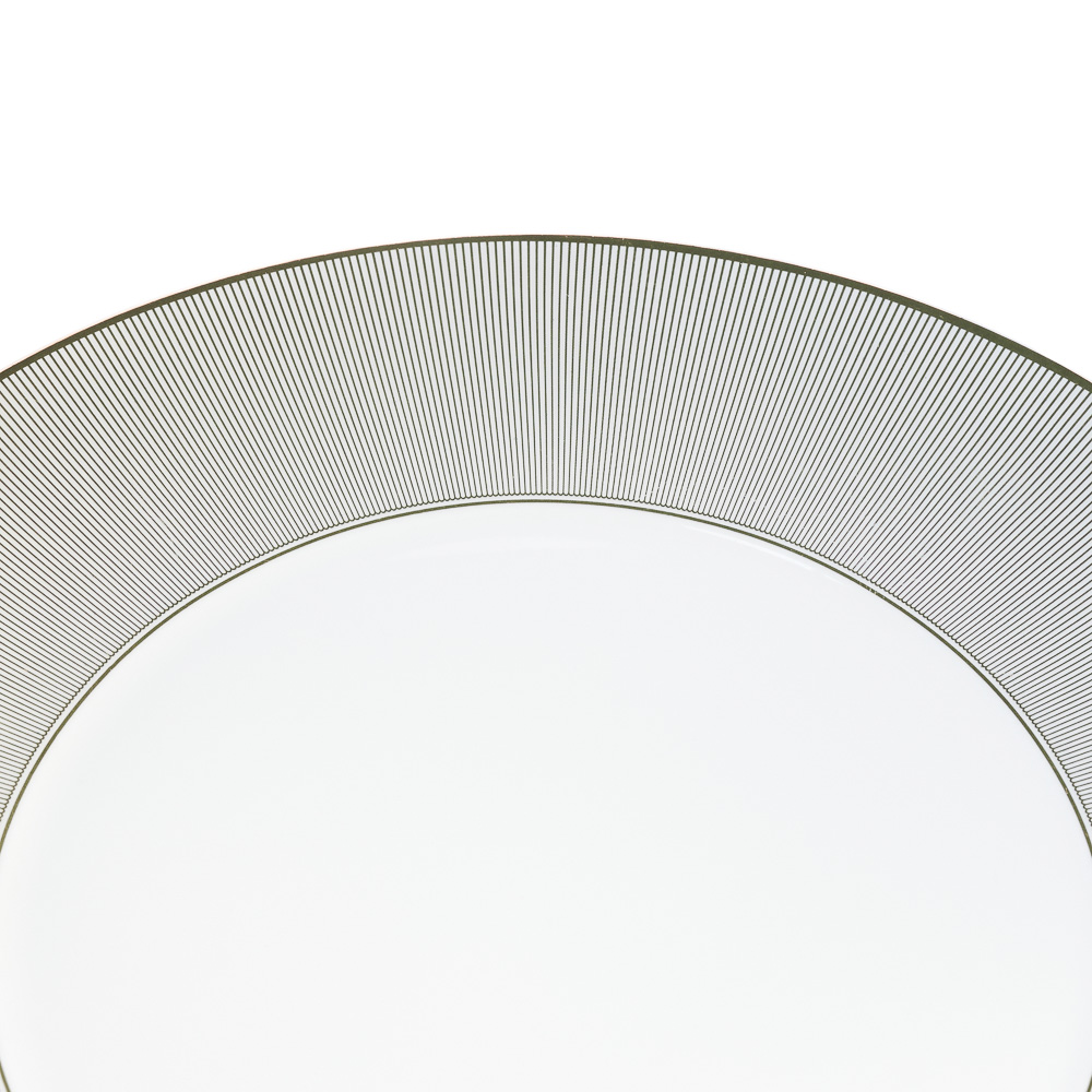 BY COLLECTION White Line Тарелка подстановочная, 26,5см, фарфор, арт.№ 820-814