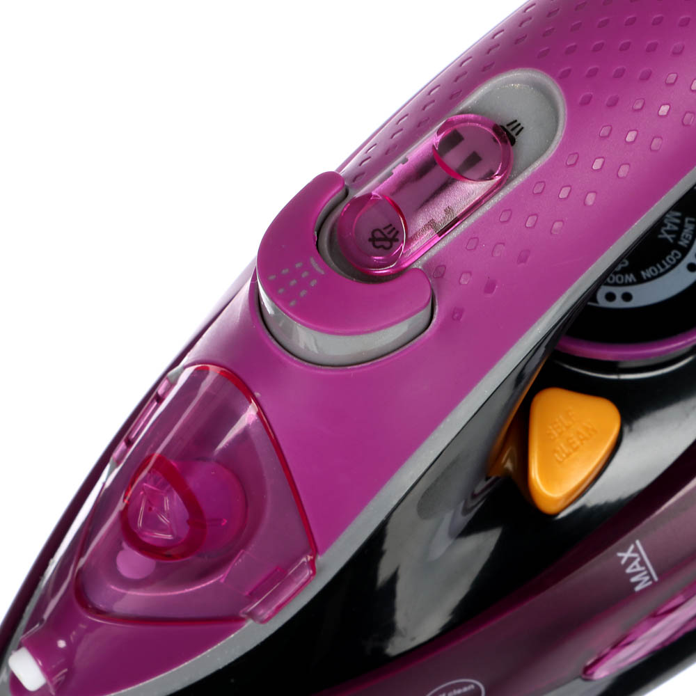 LEBEN Утюг с отпаривателем 2200 Вт, подошва - керамическое покрытие, LED, арт.№ 249-018