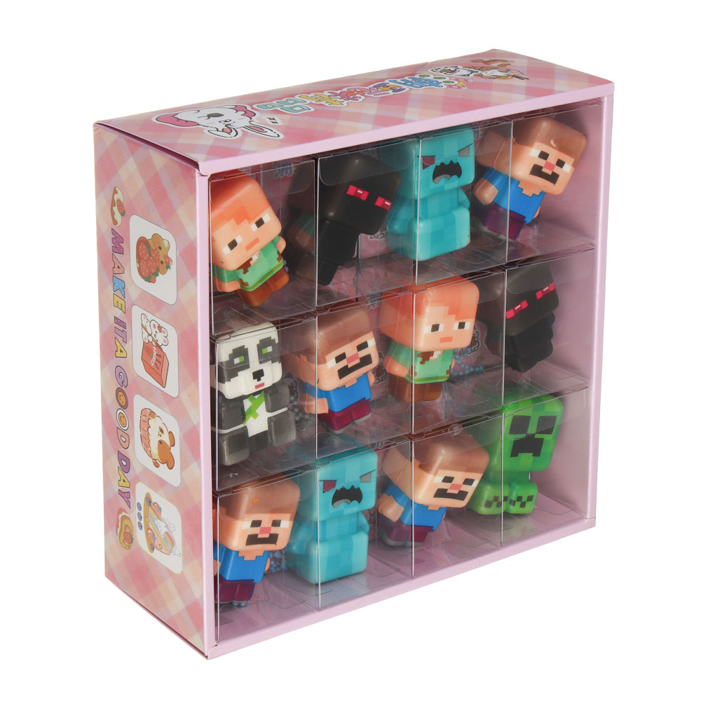 Игрушка антистресс сквиш "Крутыши", PU, 5х5,5х3,5см, микс, арт.№ 297-186