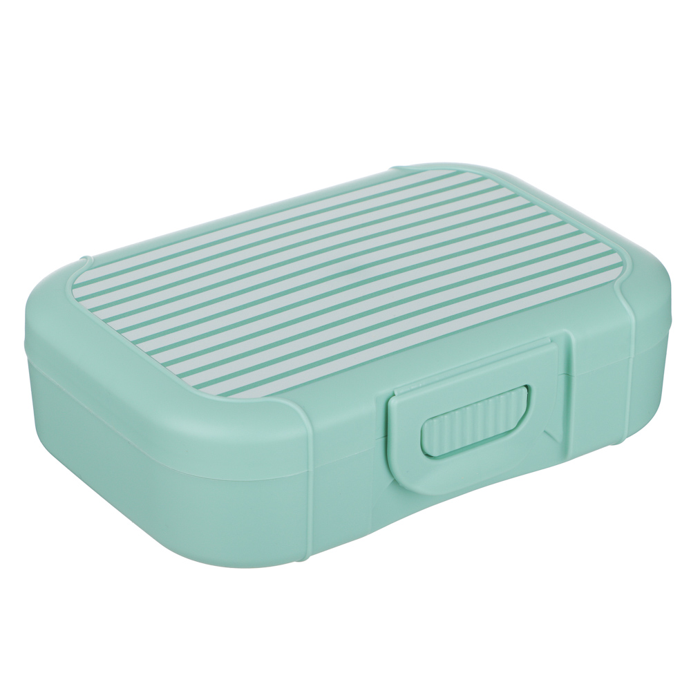 Черри Ланч-бокс 0,85л (18х12,5х5,5см), пластик, 2 цвета, арт.№ 861-598