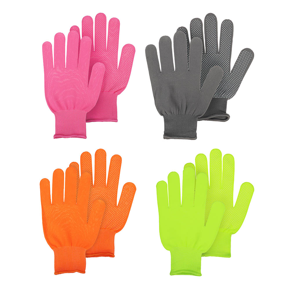 INBLOOM Перчатки нейлоновые с ПВХ-покрытием, 8 размер, 20см, 18г, арт.№ 188-069