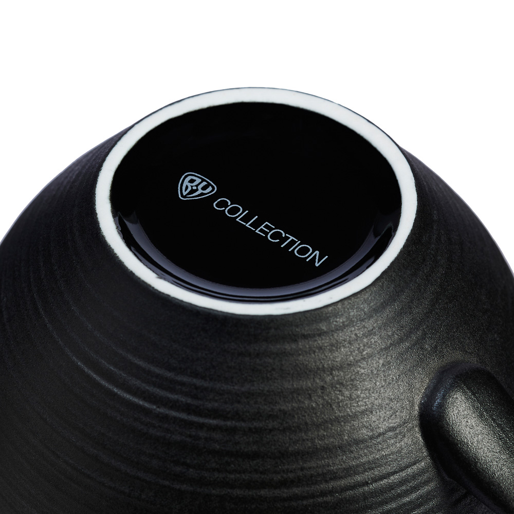 BY COLLECTION Black Line Набор чайный 2 пр., 200мл, 14см, фарфор, арт.№ 816-422