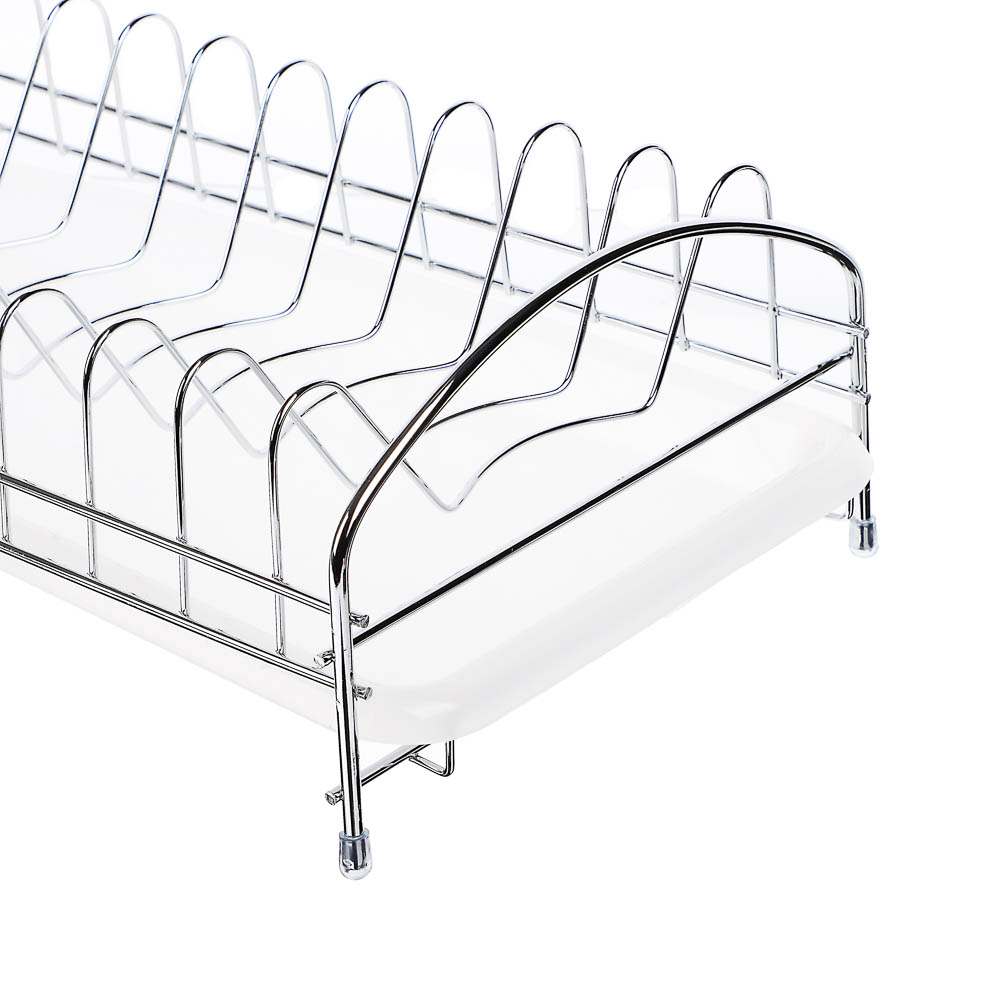 Сушилка для посуды тм VETTA, 40х18х11см, металл, пластик, 3 цвета, арт.№ 485-021