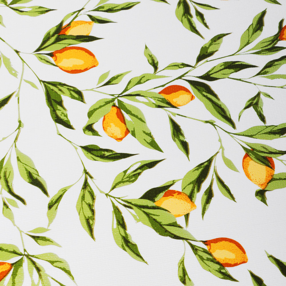 PROVANCE Лимонный курд Скатерть ПВХ 140х140см на текстильной основе, лимоны, арт.№ 479-297