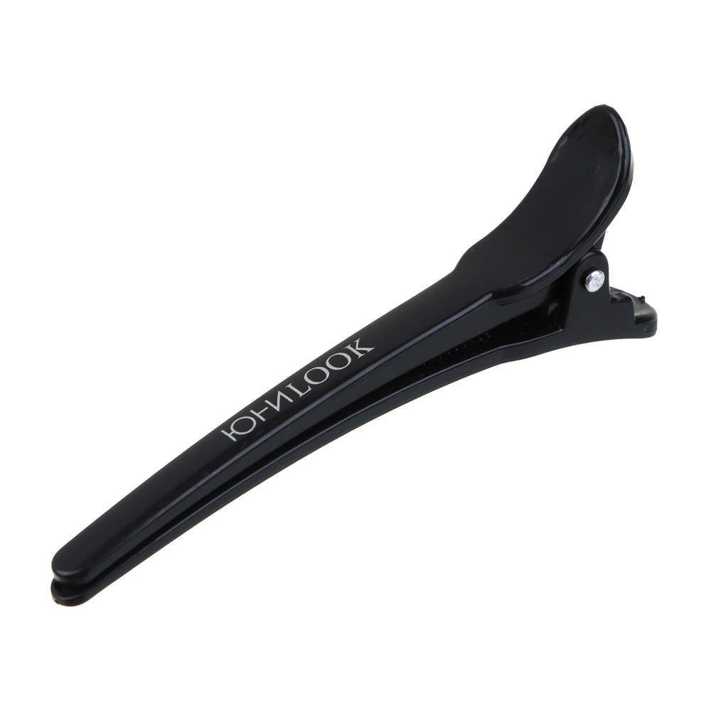 Зажимы для волос ЮНИLOOK, 4 шт., 10см, пластик, ACS-96, арт.№ 321-034