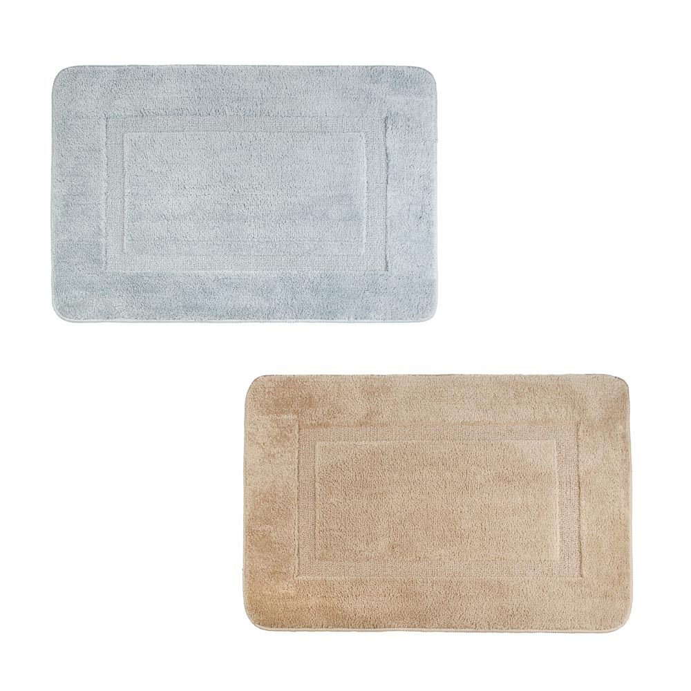 Коврик для ванной тм VETTA Ардеа, 50х75 см, микрофибра, 2 цвета, арт.№ 462-658