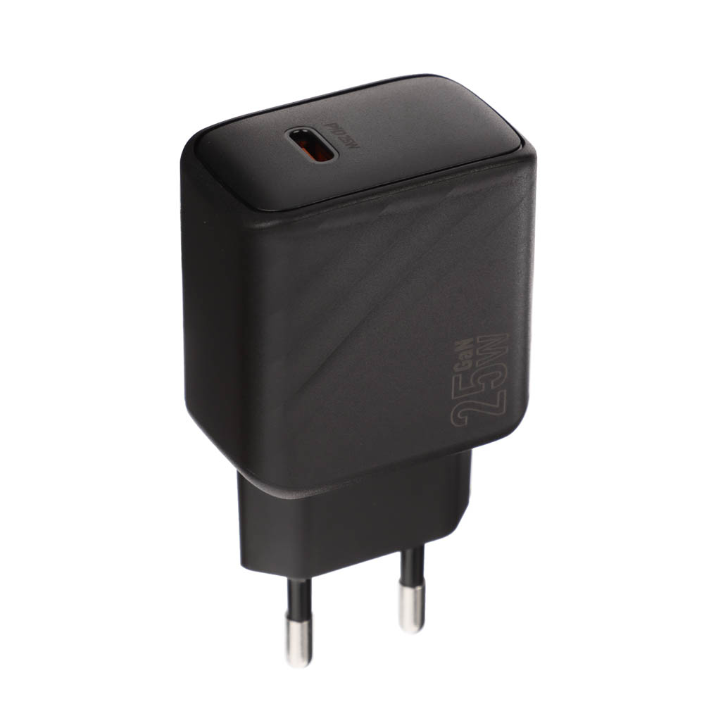 Сетевое зарядное устройство hoco. модель CS24A, USB-С 25W, цвет: черный, арт.№ 916-274