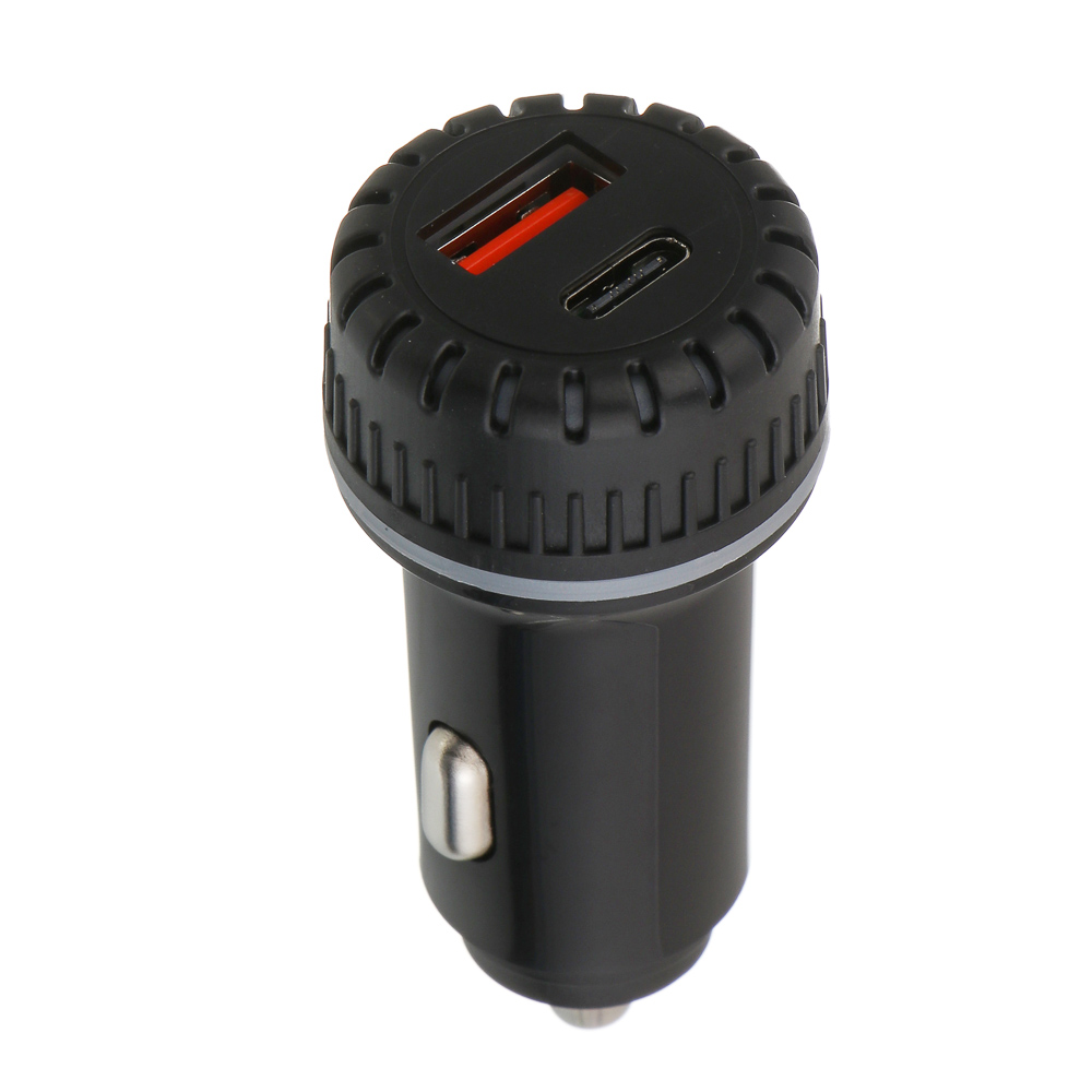 ЕРМАК Устройство зарядное автомобильное, Type CxUSB, 3.1А, 12/24В, пластик, арт.№ 738-016
