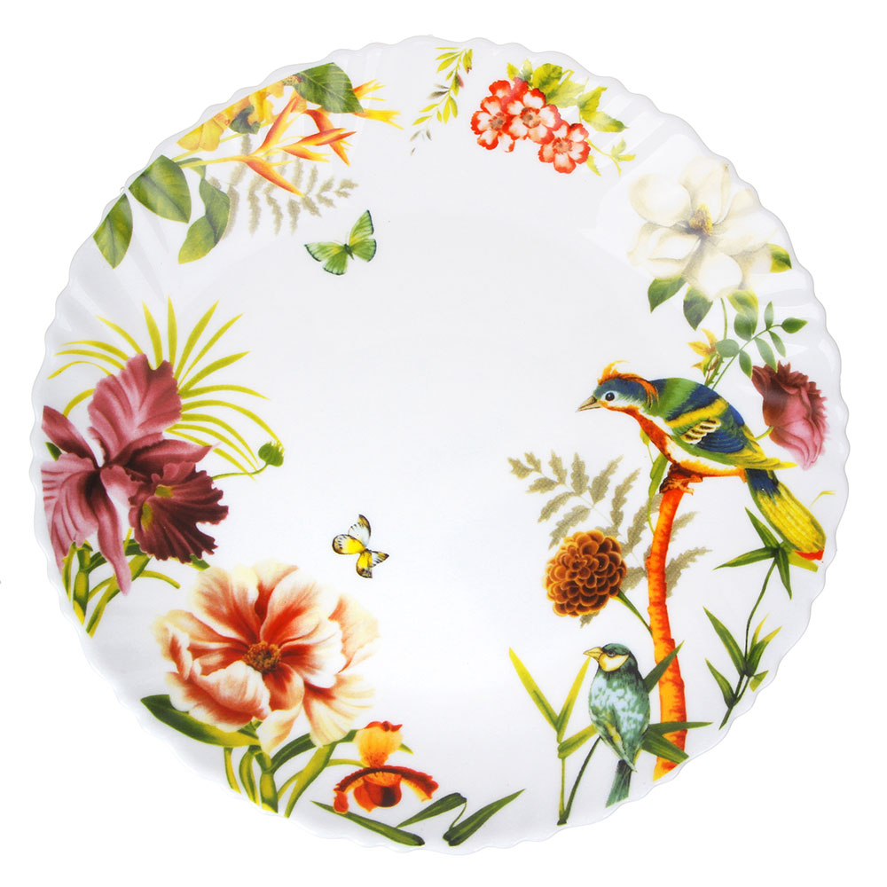 MILLIMI Рио Тарелка десертная опаловое стекло 21,5см, 16194A, арт.№ 818-579