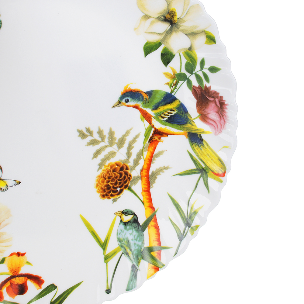 MILLIMI Рио Тарелка десертная опаловое стекло 21,5см, 16194A, арт.№ 818-579