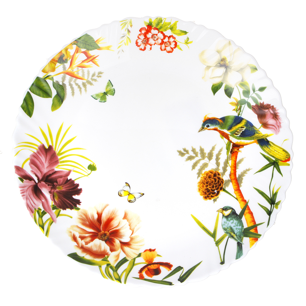 MILLIMI Рио Тарелка подстановочная опаловое стекло 24см, 16194A, арт.№ 818-584