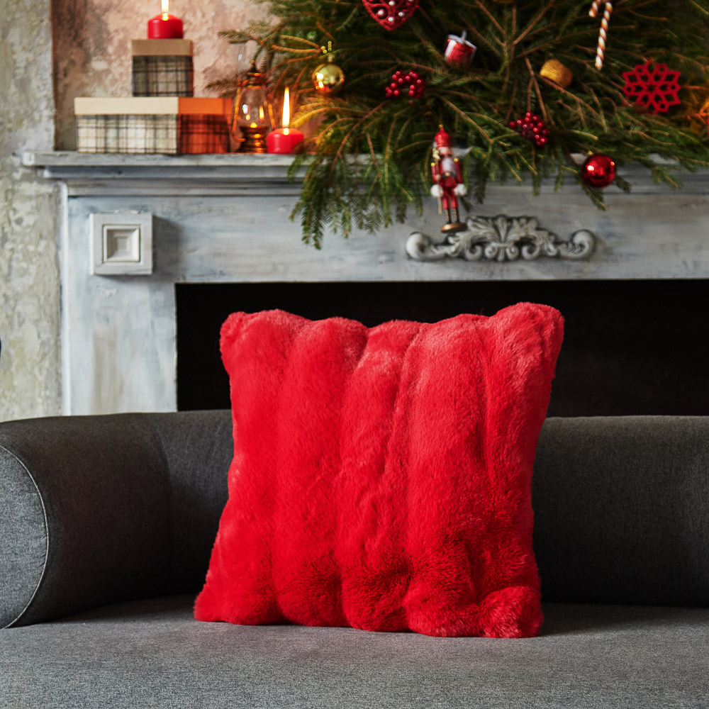 PROVANCE Асти Чехол для подушки 45х45см, 100% полиэстер, красный, арт.№ 492-137