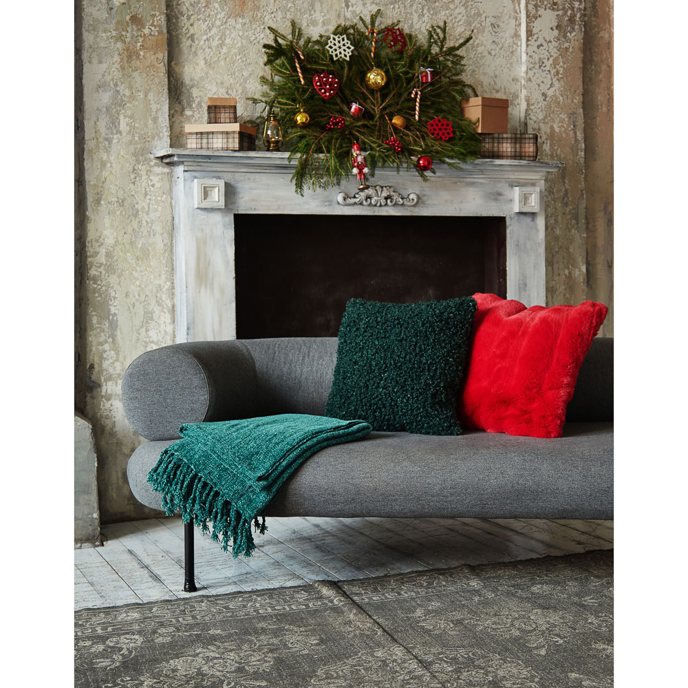 PROVANCE Асти Чехол для подушки 45х45см, 100% полиэстер, красный, арт.№ 492-137