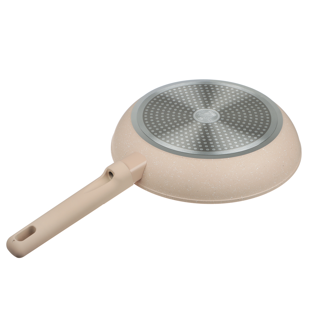 Сковорода литая тм SATOSHI Кантри d26см, антипригарное покрытие мрамор, индукция, арт.№ 846-771