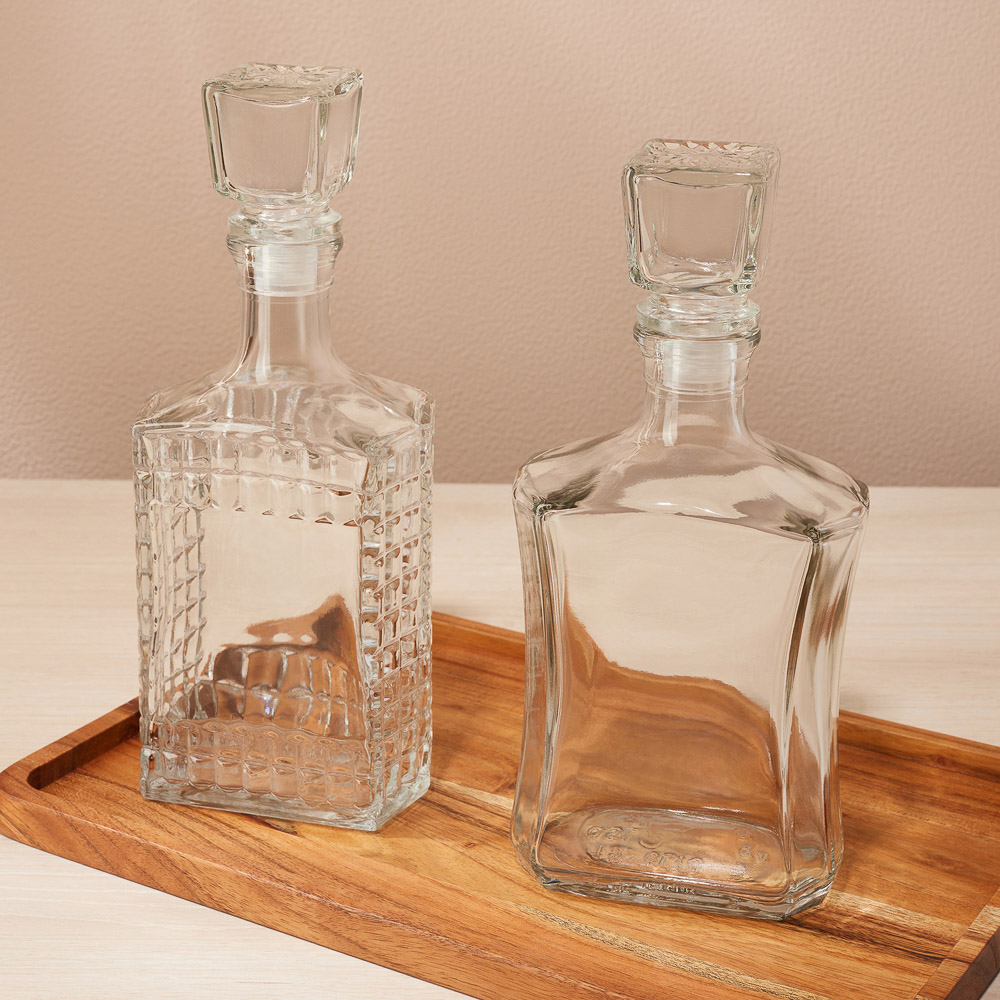 Графин 500 мл, 2 дизайна, стекло, арт.№ 878-547