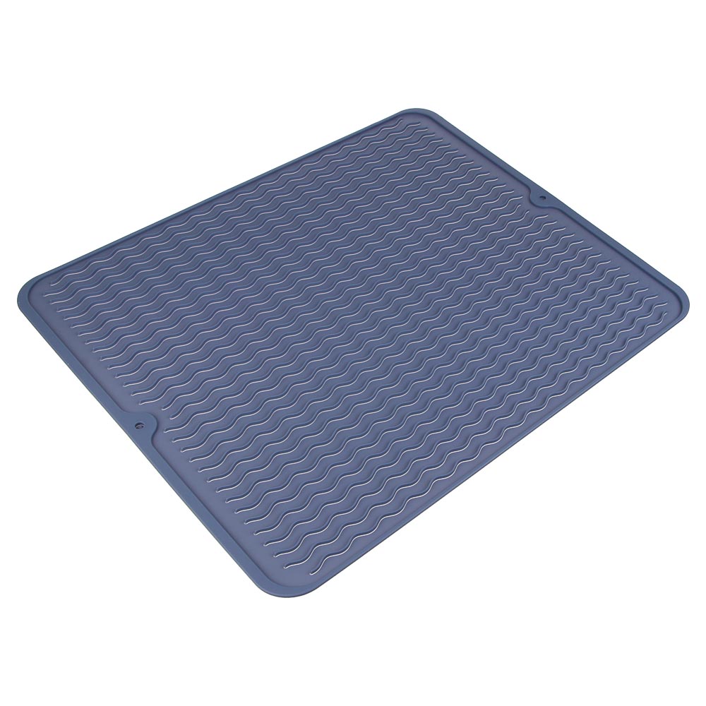 Коврик для сушки посуды тм VETTA, 45х40см, 260г, силикон, 3 цвета, арт.№ 485-109