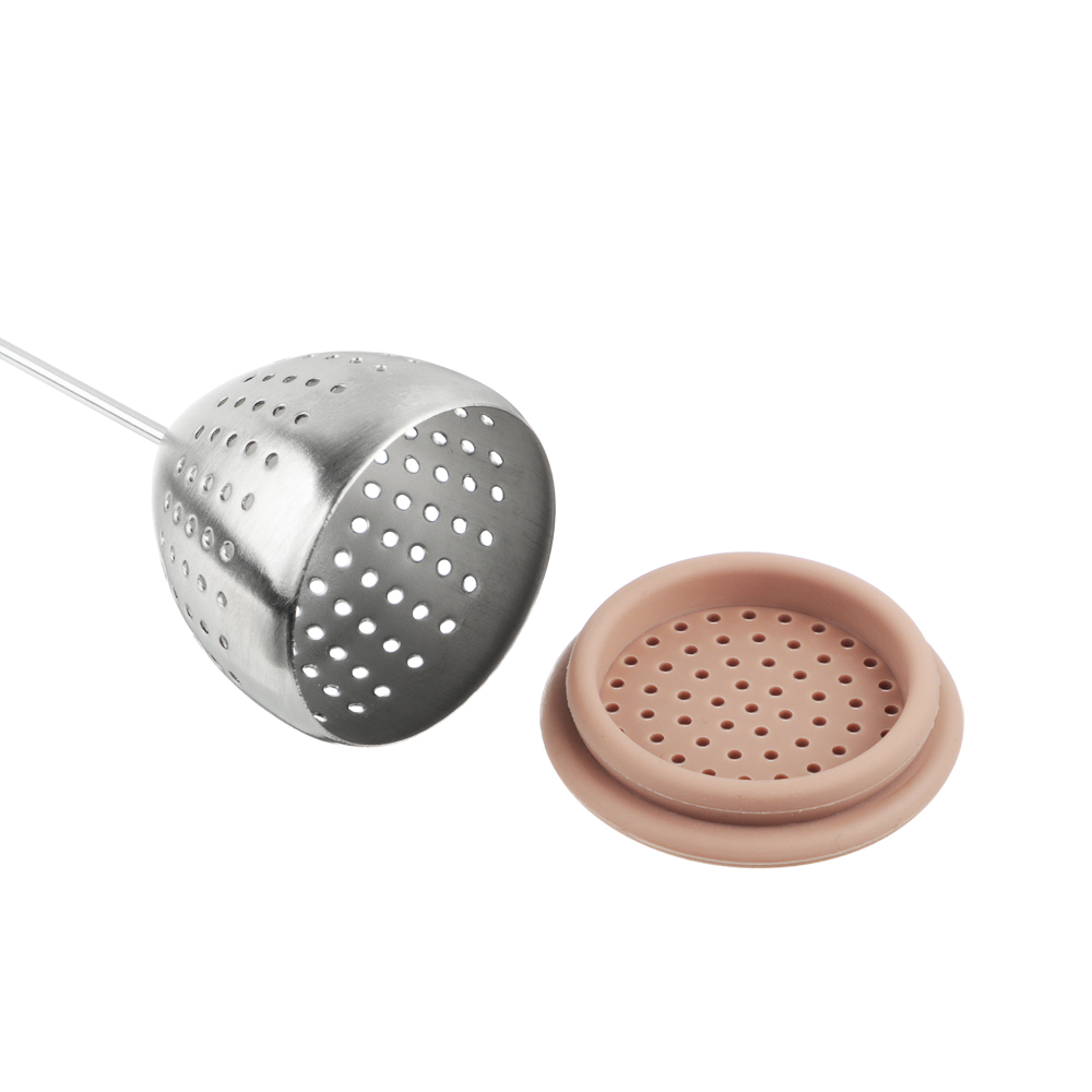 SATOSHI Ситечко для заваривания 17х4,5см с подставкой, нерж.сталь, арт.№ 886-078