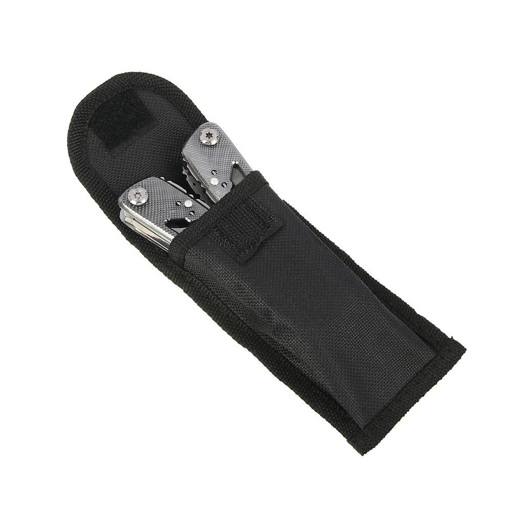 Инструмент многофункц. тм ЕРМАК,14 функций,9 насадок на отвертку+адаптер,16.5см,аллюм.,нерж. сталь, арт.№ 118-168