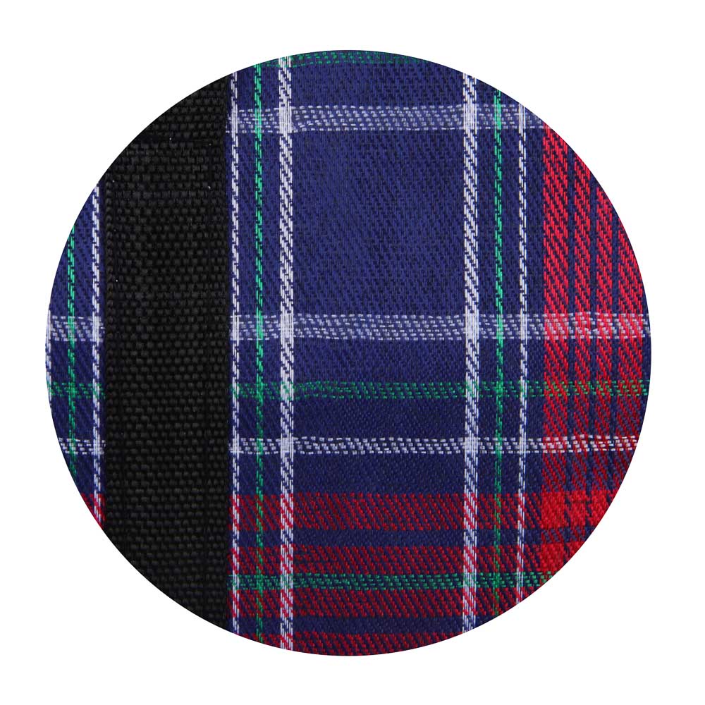 Сумка хозяйственная тм VETTA Шотландка, 35x40x15см, 21л, до 8кг, полипропилен, 3 цвета, арт.№ 467-014