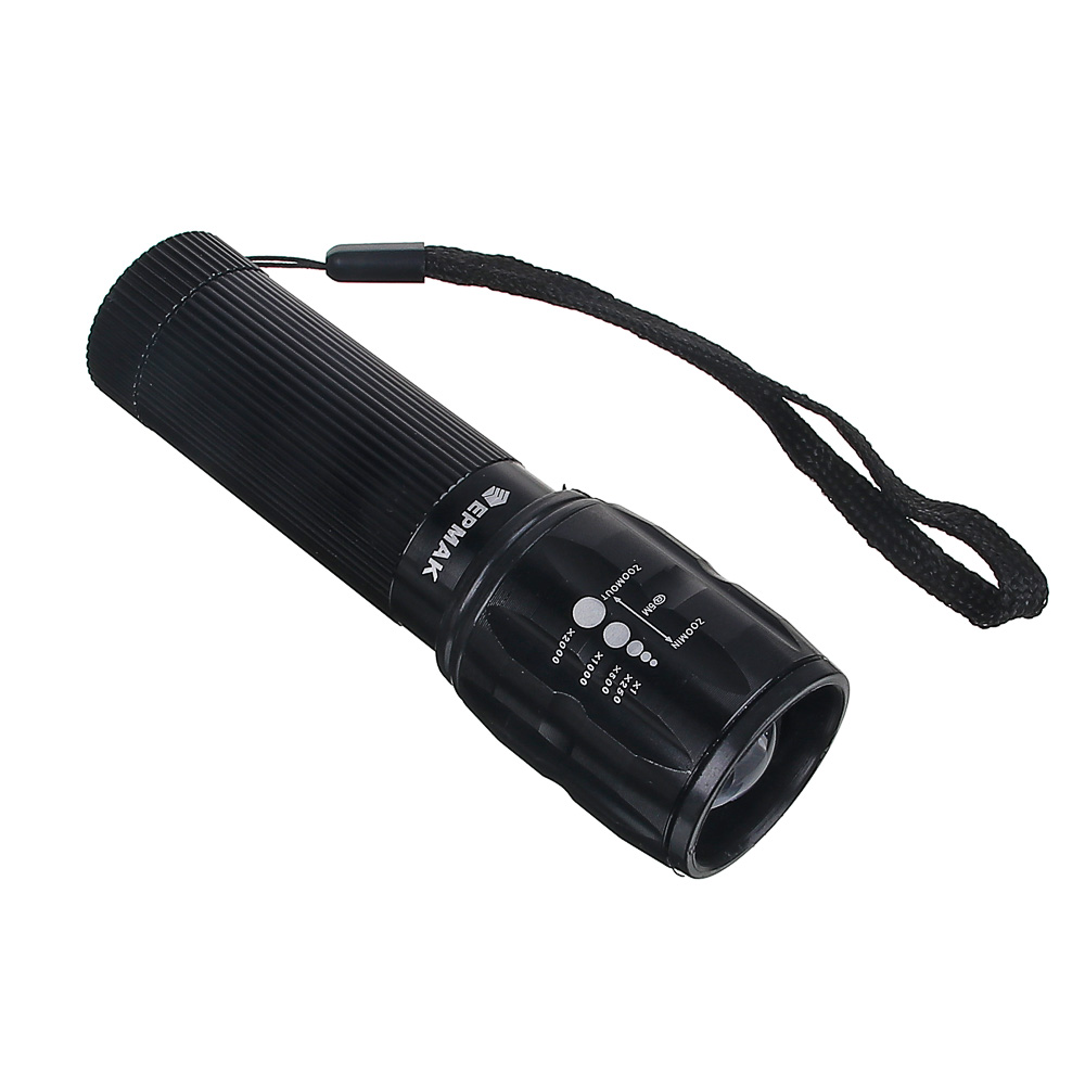 Фонарик ручной тм ЕРМАК, XPE, 3xAAA, 1 режим, пластик, металл, арт.№ 224-014