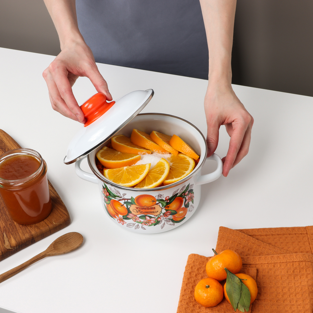 Гарден Кастрюля эмалированная 2л, арт.№ 894-549