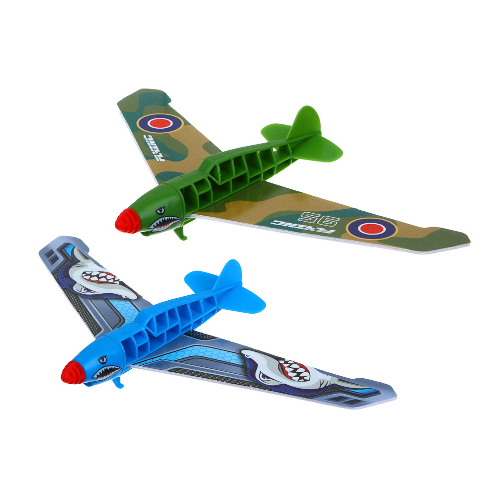 SILAPRO Самолет с запуском 22х14см, ПП, арт.№ 134-228