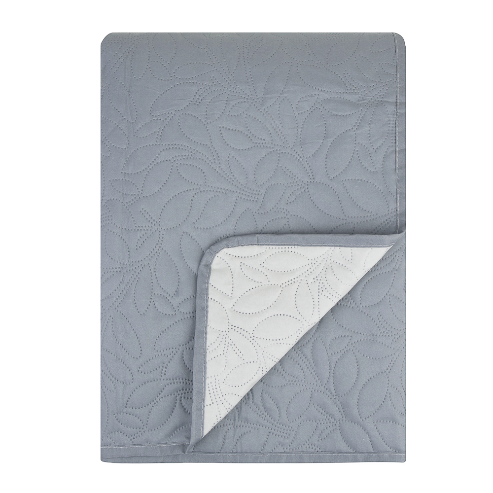 PROVANCE Нэви Покрывало стеганое 2х-стороннее 200х220см, 100% полиэстер, 2 цвета, арт.№ 487-057