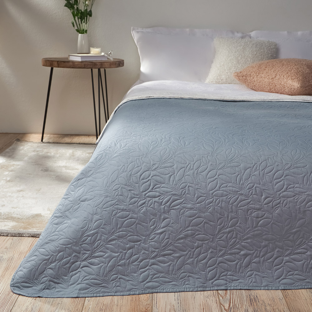 PROVANCE Нэви Покрывало стеганое 2х-стороннее 200х220см, 100% полиэстер, 2 цвета, арт.№ 487-057