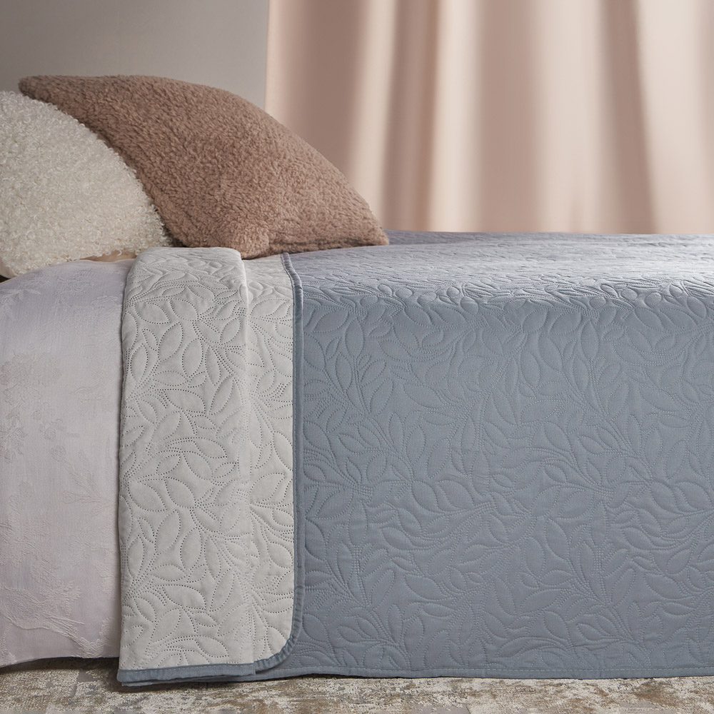 PROVANCE Нэви Покрывало стеганое 2х-стороннее 200х220см, 100% полиэстер, 2 цвета, арт.№ 487-057