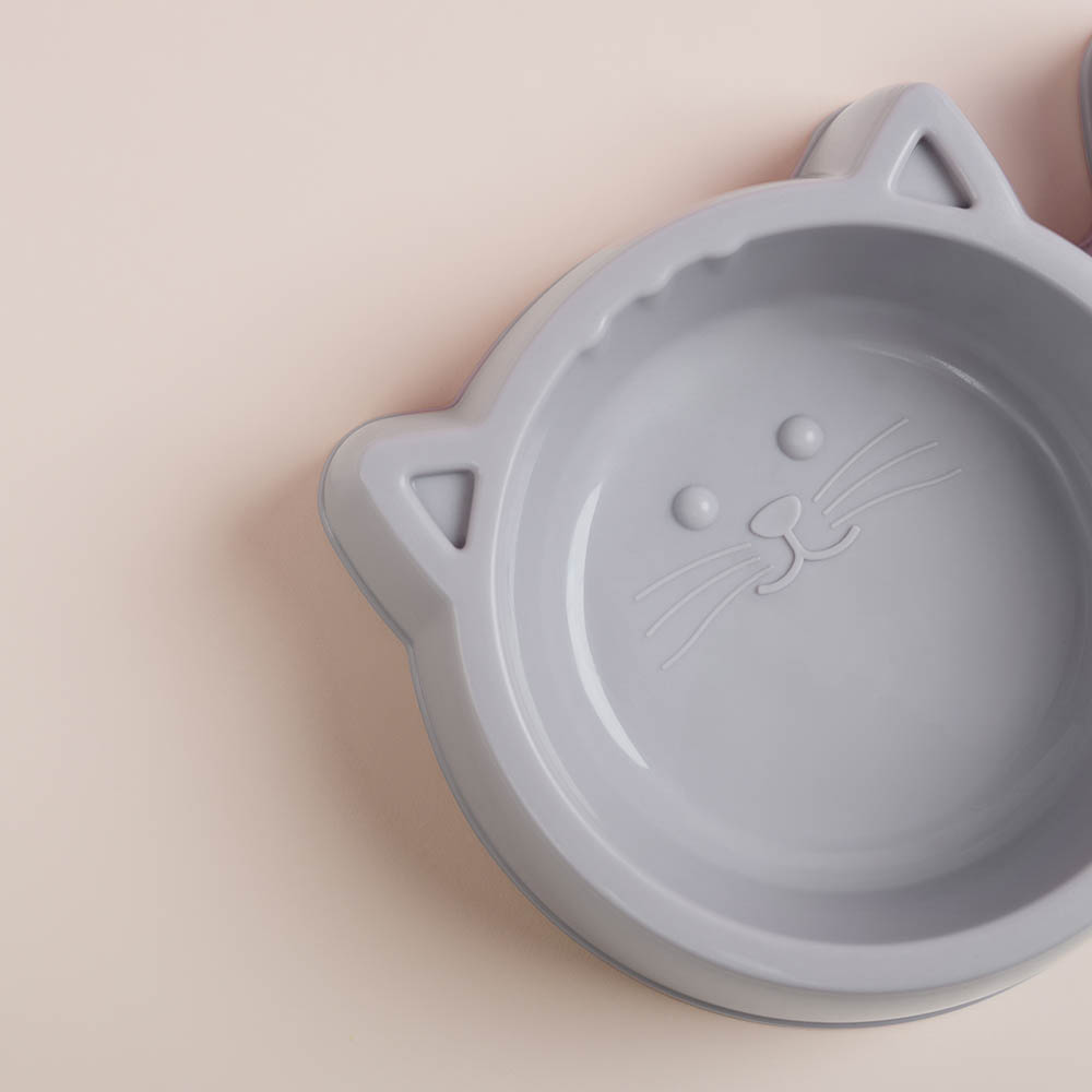 VETTA Миска для домашних животных двойная, пластмасса, 27х14,5х5 см, 400 мл, арт.№ 273-163