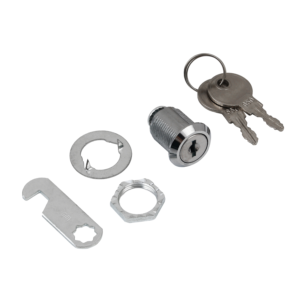 ЕРМАК Замок почтовый, длина резьбы 20мм, 2 ключа в комплекте, металл, арт.№ 639-067