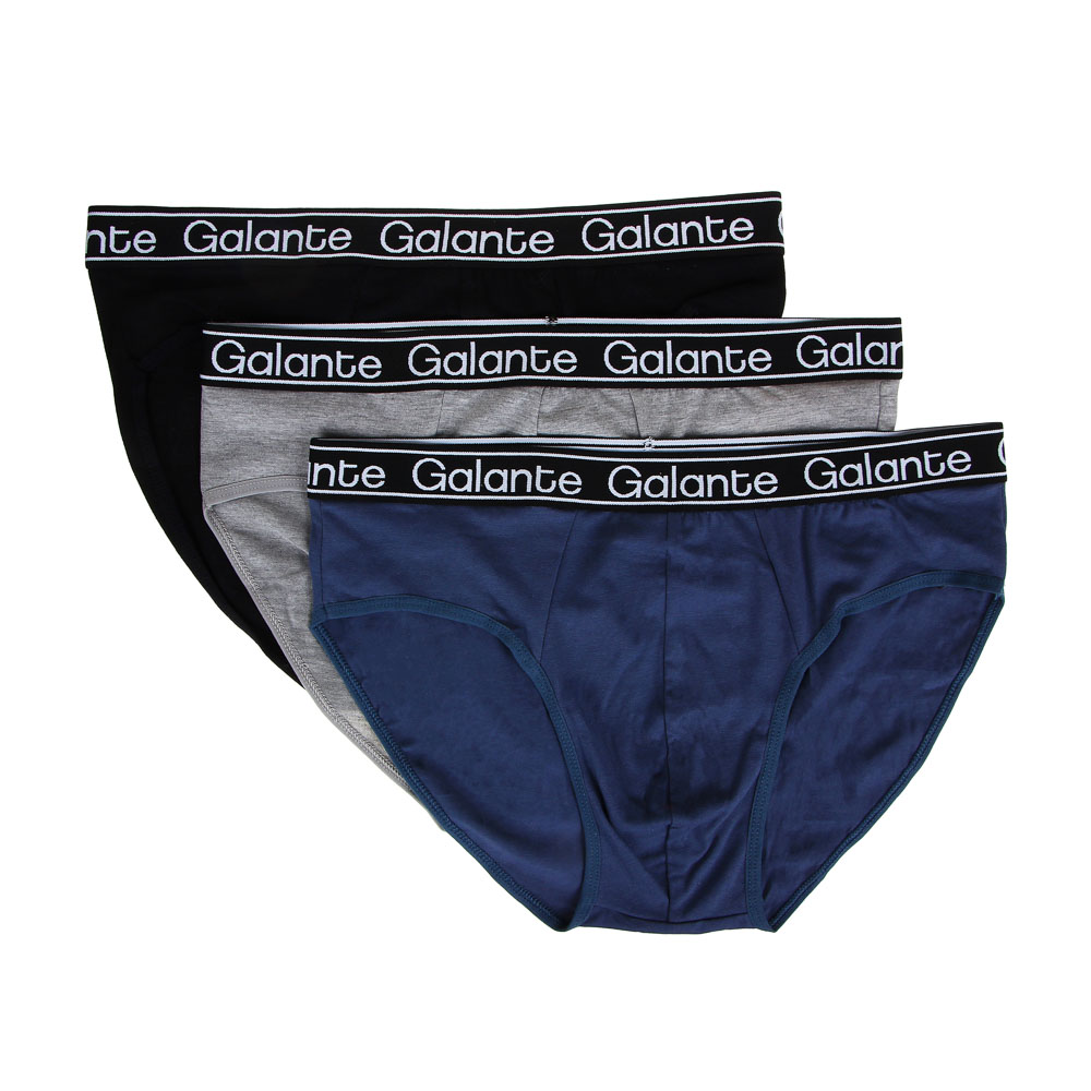 GALANTE Трусы-слипы мужские классика, 95%хлопок, 5%спандекс, р-ры 48-56, 2-3 цвета, арт.№ 331-132