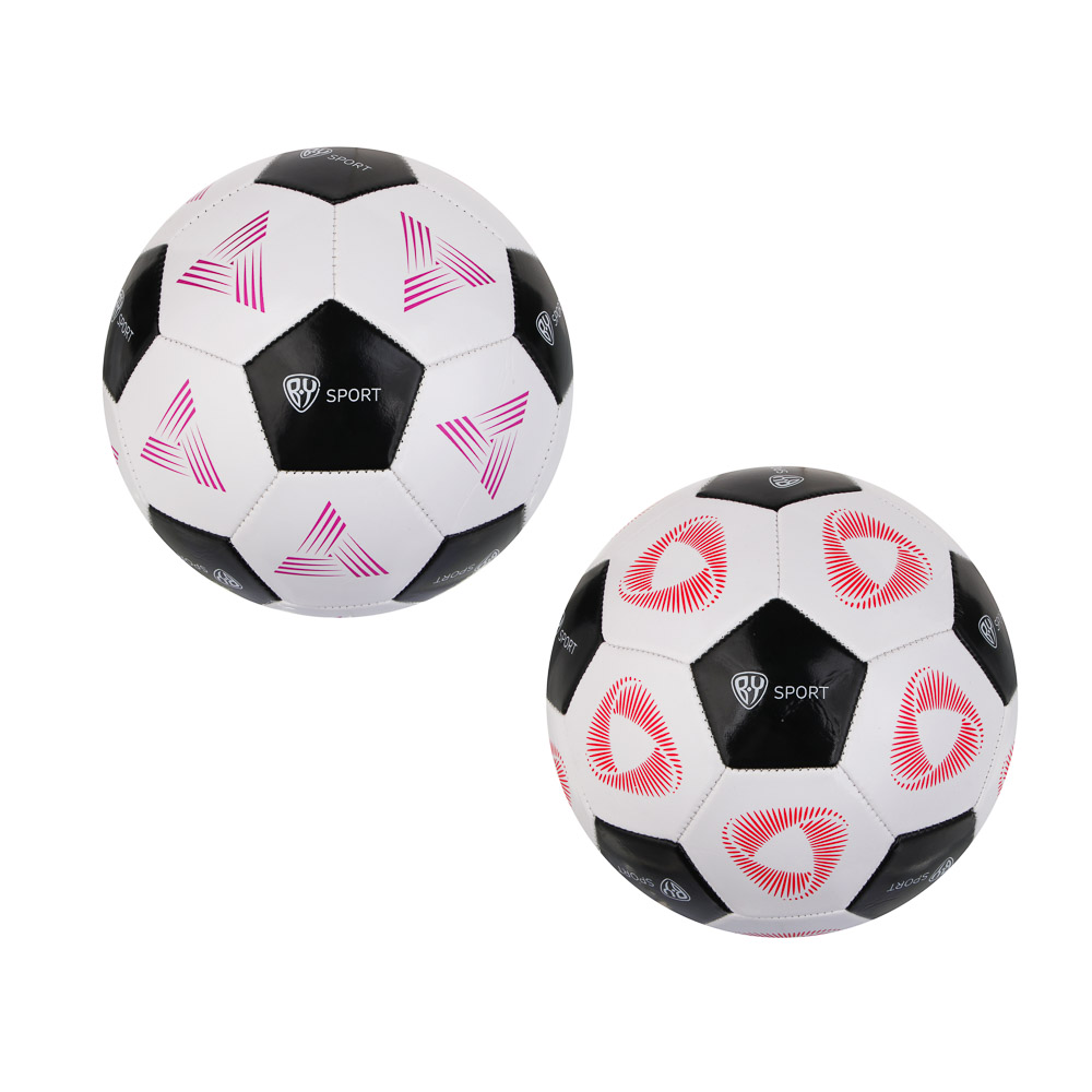 Мяч футбольный, тм BY SPORT, размер 5, 22см, 2 сл, PVC 1.5мм, 260г (+-10%), арт.№ 133-005