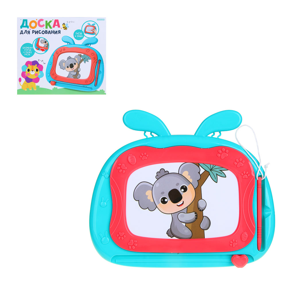 ИГРОЛЕНД Доска для рисования, ABS+РР, 22,5х2х19,2см, арт.№ 280-021