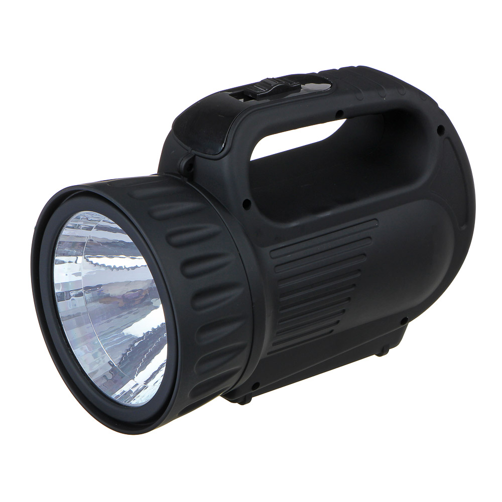 Фонарь прожектор тм ЕРМАК, аккумуляторный, 18 SMD + 1 LED, шнур 220В, резинопластик, 18x11 см, арт.№ 198-041