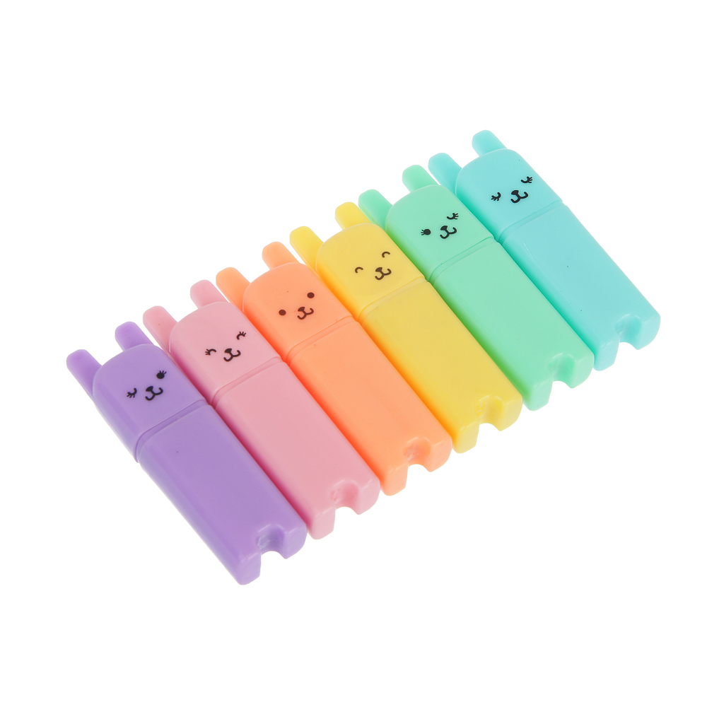 Набор маркеров-выделителей, 6 штук, 6 цветов, арт.№ 613-141