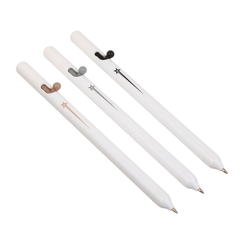 Авторучка шариковая синяя, 0,7мм, BY Русские Супергерои "Свет" масл.основа, 3 вида, арт.№ 801-094