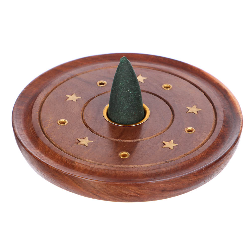 Конусы ароматические с обратным потоком дыма, 7 шт, Пачули, Сандал, Уд, Пало Санто, Супер Хит, арт.№ 778-187