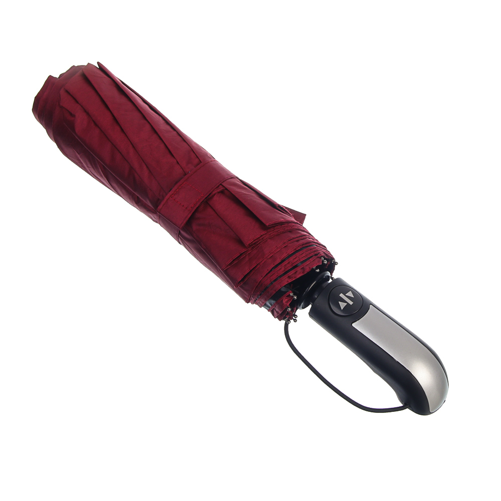 Зонт универсальный автомат, диаметр 102 см, 10 спиц, металл, полиэстер, UF, 6 цветов, арт.№ 302-406