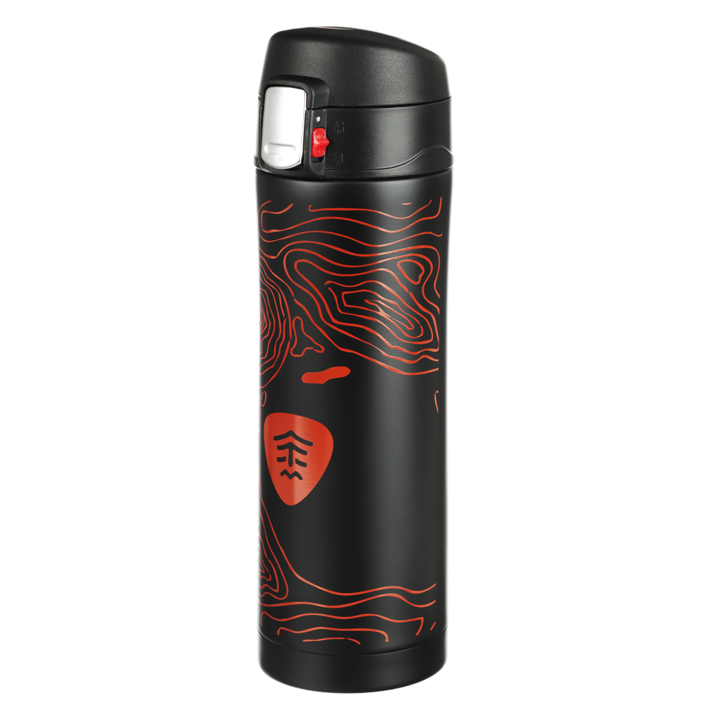 BY Герои Термос-кружка с крышкой на защелке, 450мл, нерж. сталь, 3 дизайна, арт.№ 841-826