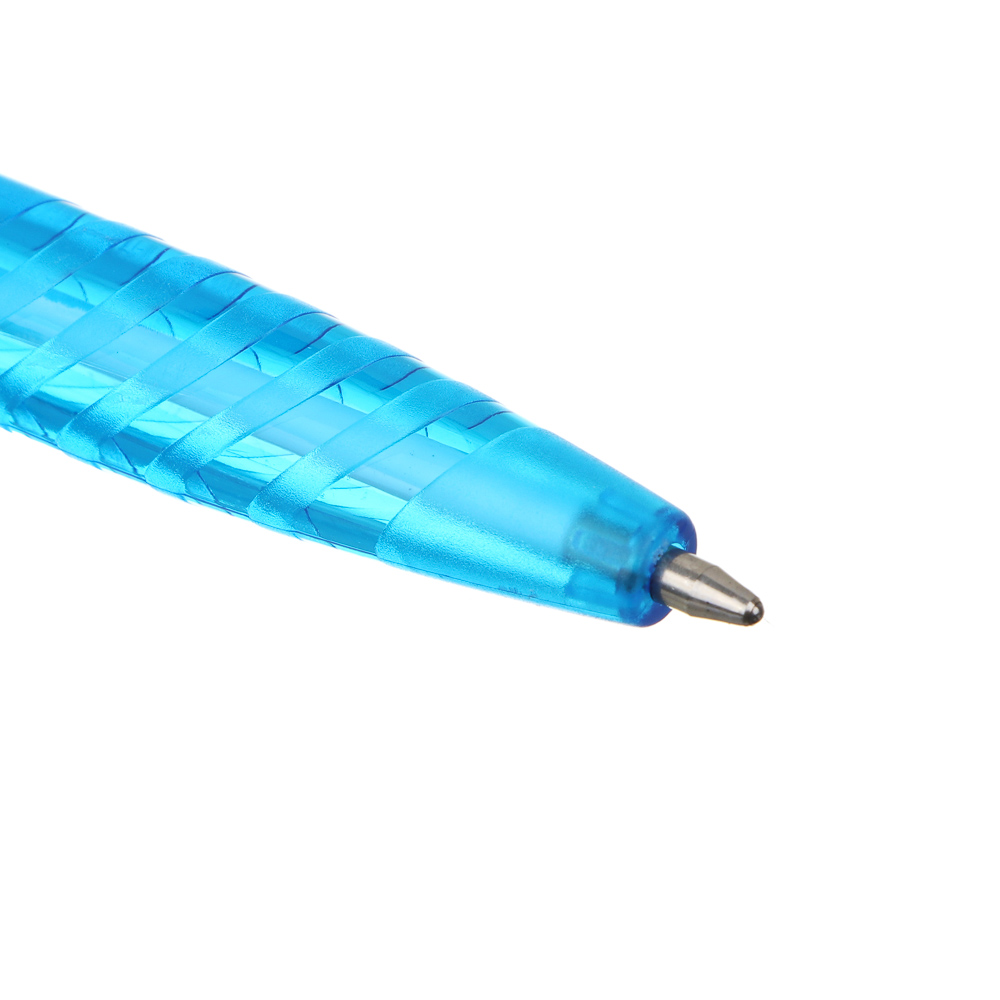 Ручка шариковая ClipStudio синяя, наконечник 1,0 мм, 4 цвета корпуса, пластик, арт.№ 627-002