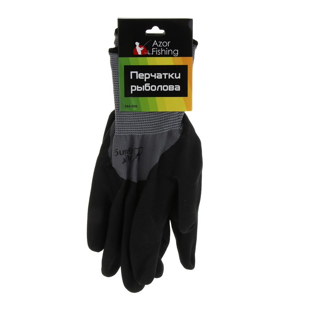 Перчатки рыболова тм AZOR FISHING, защита ладоней, арт.№ 344-006