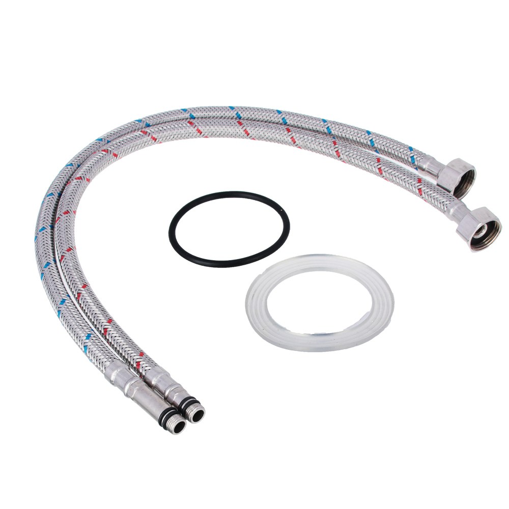 RAIN Смеситель для кухни Нефрит, поворотный излив, керам. кран-буксы 1/2, гайка, латунь, хром, арт.№ 561-267