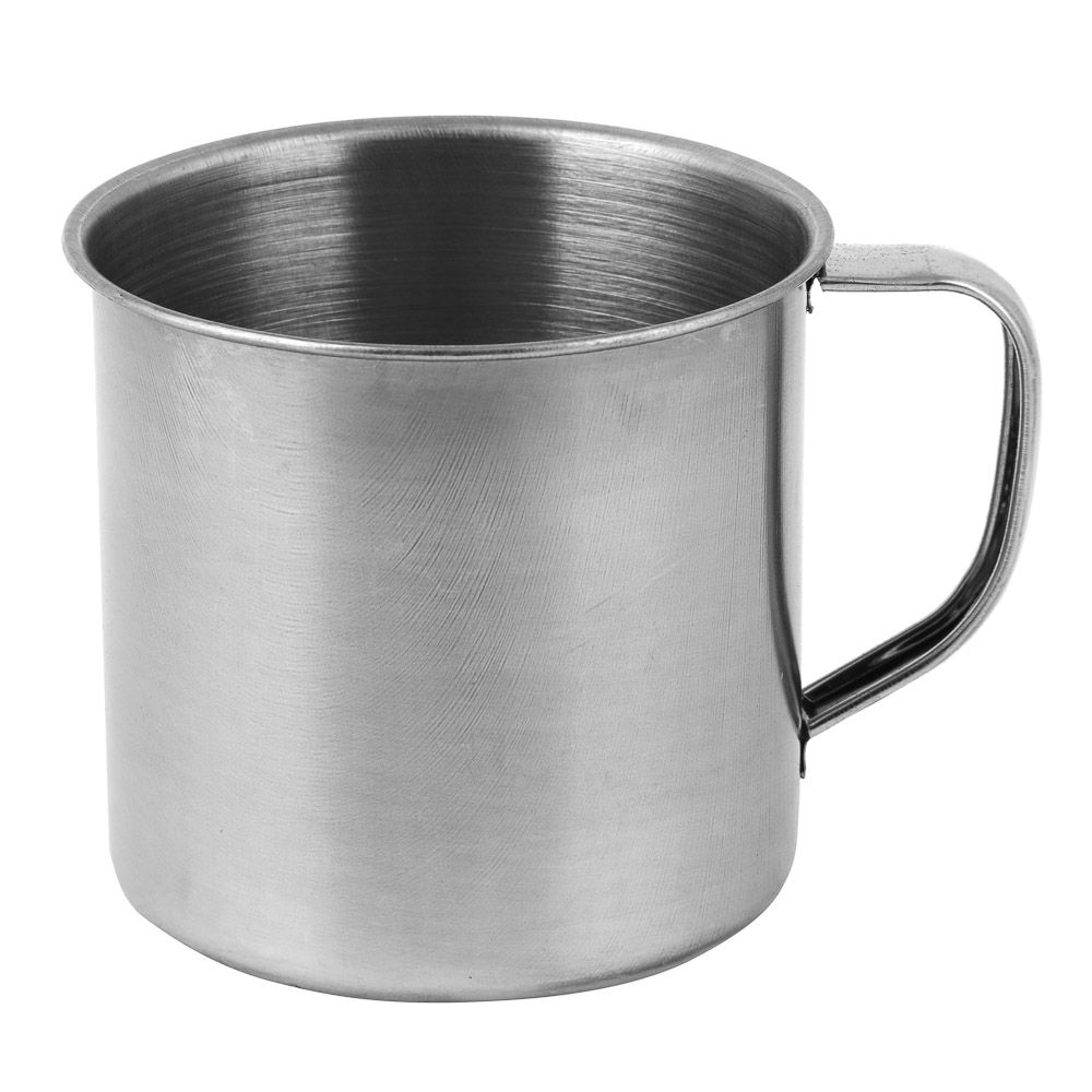 РУССО ТУРИСТО Кружка туристическая, 0,2л., 8x7 см, 410-я нерж.сталь, арт.№ 123-061