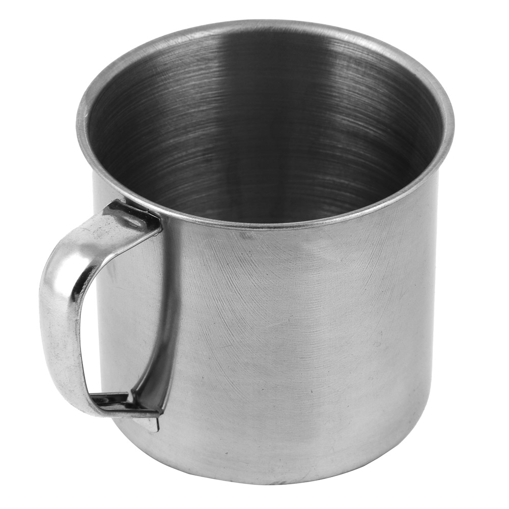 РУССО ТУРИСТО Кружка туристическая, 0,2л., 8x7 см, 410-я нерж.сталь, арт.№ 123-061