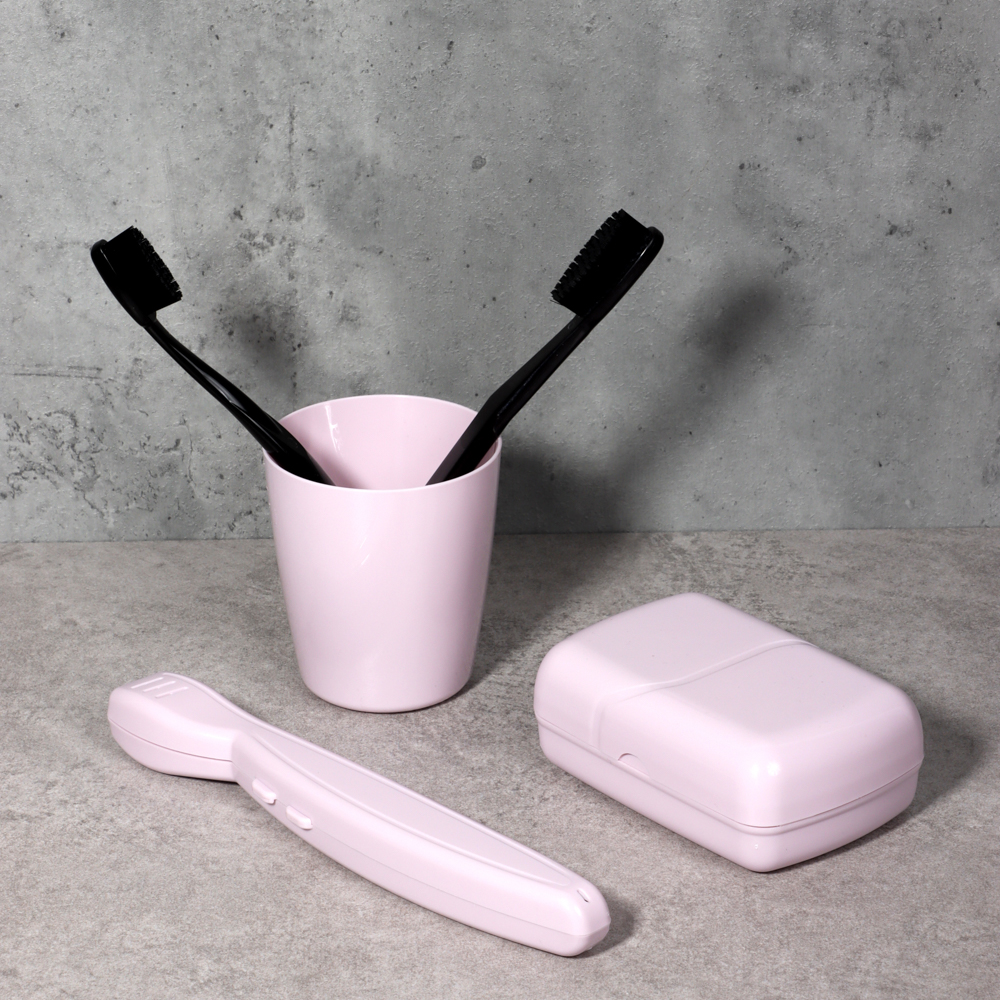 Мыльница, Волна, 77х11х45, пластик, нежно-лиловый, арт.№ 463-449