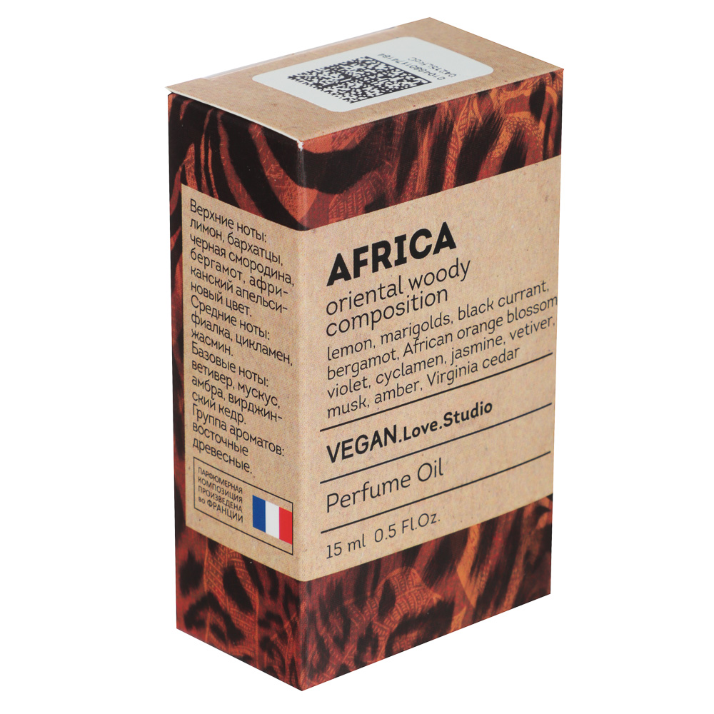 Парфюмерное масло Vegan.Love.Studio, Africa, 15 мл, арт.№ 313-342