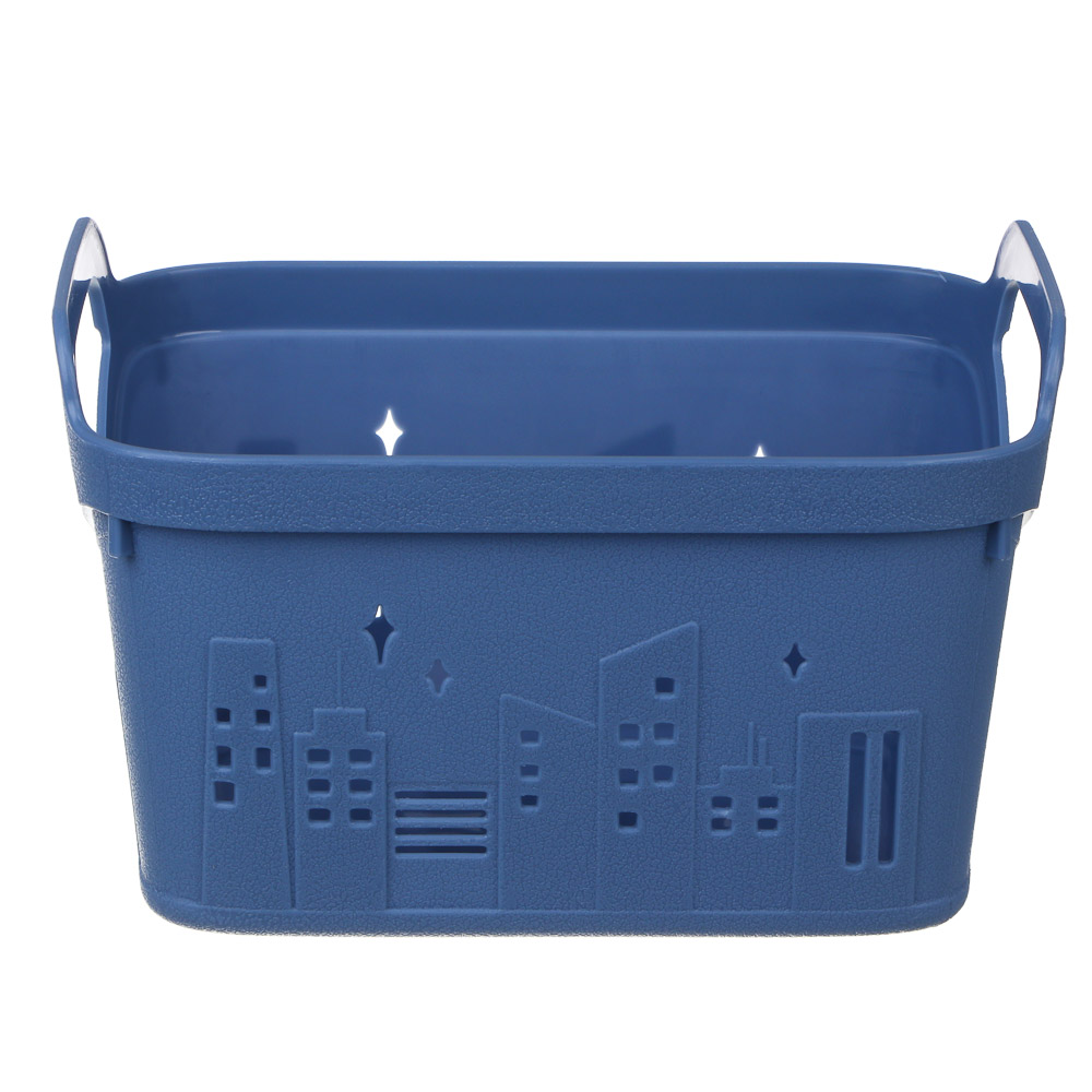 Корзина для хранения тм VETTA, пластик, 18,8х12,5х12см, арт.№ 414-211